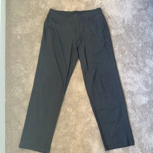 Large lulu charcoal Kung fu sweatpants
